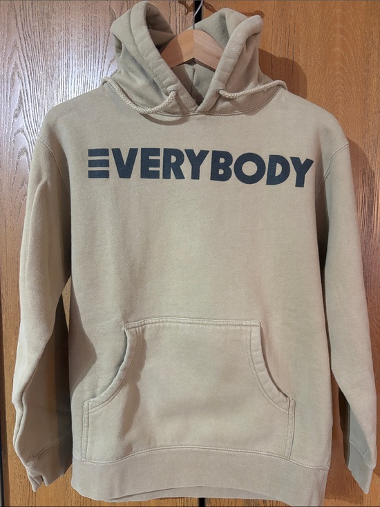 Other - Everybody Logo Men's Hoodie - Tan